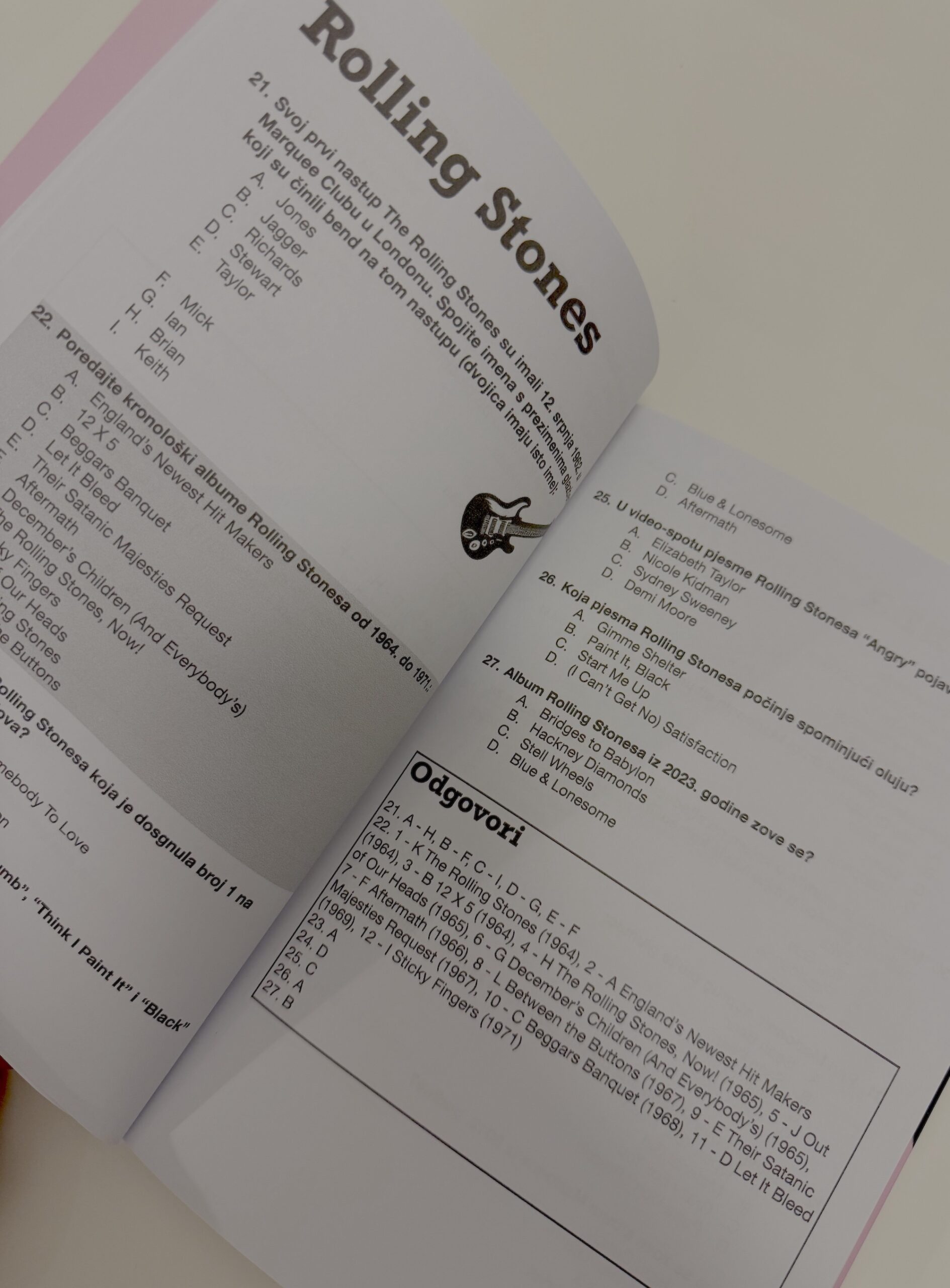 Kviz pitanja - pop i rock glazba - Slika 5